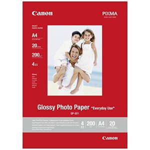 Fotopapier A4 Canon Fotopapier GP-501 glänzend weiß, DIN A4