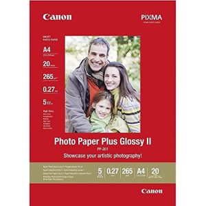 Fotopapier A4 Canon Fotopapier PP-201 glänzend weiß DIN A4