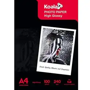 Fotopapier a4 koala inkjet hochglaenzend fotopapier din a4