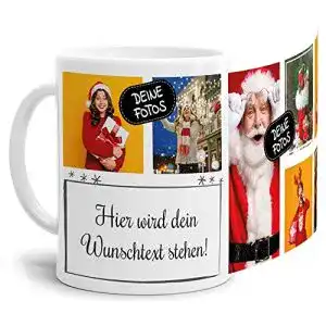 Fototasse tassendruck foto tasse selbst gestalten text collage