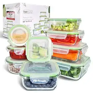 Frischhaltedosen aus glas fresh master frischhaltedose glas set