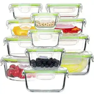 Frischhaltedosen aus glas genicook glas frischhaltedosen
