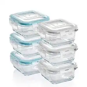 Frischhaltedosen aus glas grizzly glas frischhaltedosen set 6x