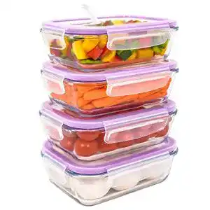Frischhaltedosen aus glas lg luxury grace 4er packung glas