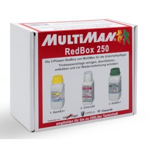 Frischwassertank-Reiniger MultiMan RedBox, jährliche Reinigung
