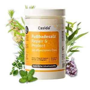 Fussbadesalz casida repair protect schutz pflege hygiene