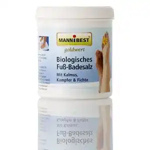 Fussbadesalz mannibest biologisches
