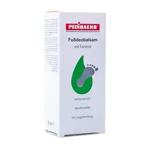 Fussdeo pedibaehr balsam mit farnesol bei fussschweiss