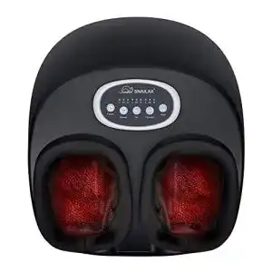 Fussmassagegeraet snailax mit waerme shiatsu fussmassagegeraet