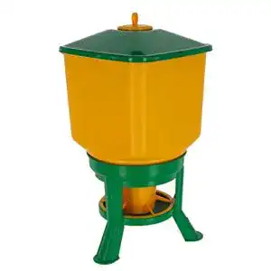 Futterautomat huehner novital futterautomat 30 l mit standfuessen