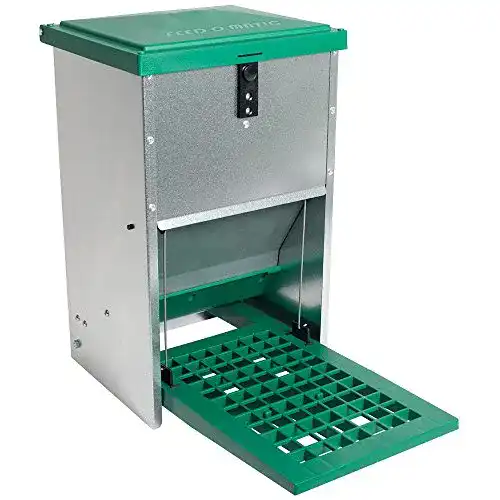 Futterautomat für Hühner – Olba Automatischer Pedal Feeder
