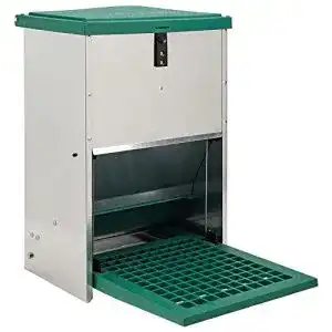 Futterautomat huehner voss farming gefluegelfutterautomat feedomatic