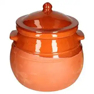 Gaertopf mambocat tontopf mit deckel eintopf 45 liter