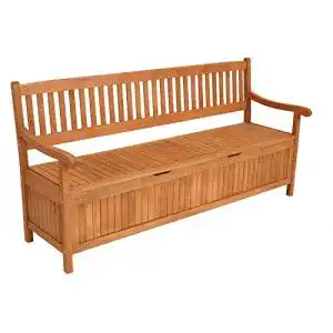 Gartenbank holz degamo truhenbank montego xxl 180cm