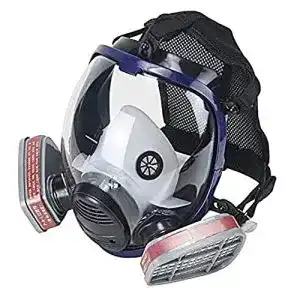 Gasmaske ohmotor vollmaske mit luftfilterpatrone