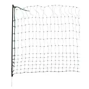 Gefluegelnetz kerbl 292217 25 m112 cm einzelspitz ohne stromleiter