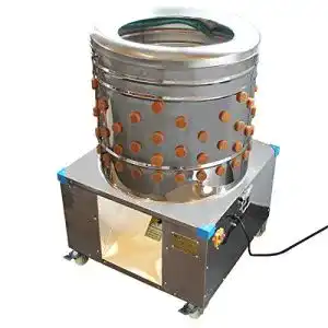 Gefluegelrupfmaschine beeketal brm1600 auf rollen fuer huehner