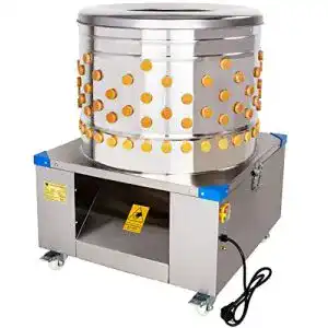 Gefluegelrupfmaschine beeketal brm2050 auf rollen fuer huehner