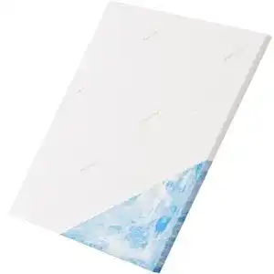 Gel topper 80x200 sw bedding topper 80x200cm premium gelschaum