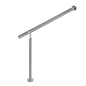 Gelaender aufun edelstahl eingangs handlauf fuer treppen wandhandlauf