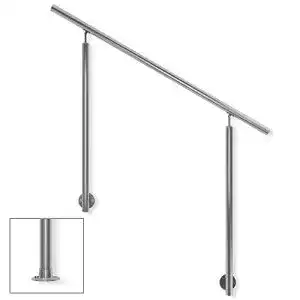 Gelaender dolle eingangs edelstahl hauseingang treppen