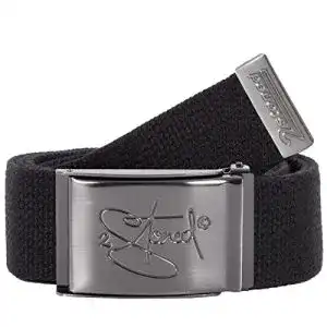 Geldguertel 2stoned money belt in schwarz 4 cm breit