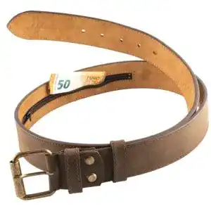 Geldguertel comari premium leder herren stoff geheimfach
