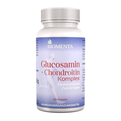 Gelenkkapseln BIOMENTA Glukosamin + Chondroitin Komplex