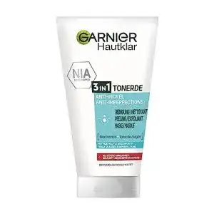 Gesichtsreinigung garnier hautklar 3 in 1 fuer unreine haut