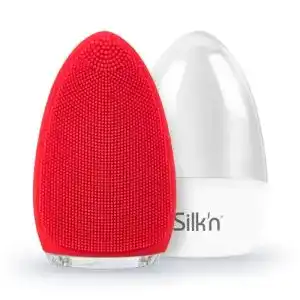Gesichtsreinigungsbuerste silkn bright aus silikon hygienisch