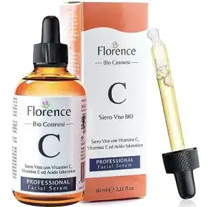 Gesichtsserum florence 60ml bio hyaluron serum mit vitamin c e
