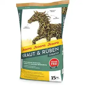 Getreidefreies pferdefutter josera kraut rueben struktur