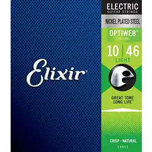 Gitarrensaiten elixir 19052 saiten e mit optiweb beschichtung