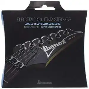Gitarrensaiten ibanez iegs6 electric guitars strings super light