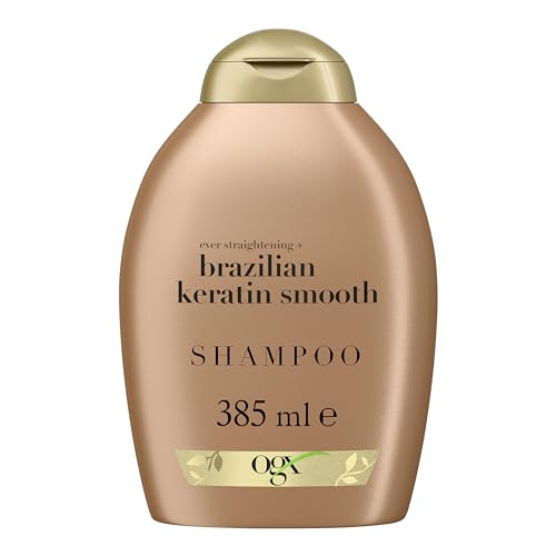 Glättendes Shampoo OGX Brazilian Keratin Smooth Shampoo