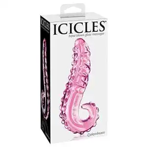 Glasdildo pipedream icicles no 24 hand blown glass massager