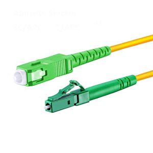 Glasfaserkabel CONBIC LWL Glasfaser-Kabel, 15m OS2 gelb