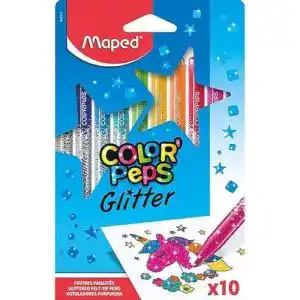 Glitzerstifte maped glitzer filzstifte colorpeps glitter