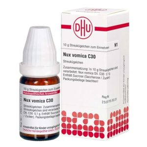 Globuli DHU Nux vomica C30 Streukügelchen, 10.0 g