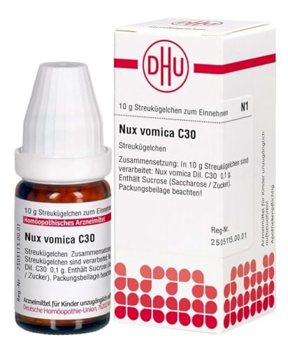 Globuli DHU Nux vomica C30 Streukügelchen, 10.0 g