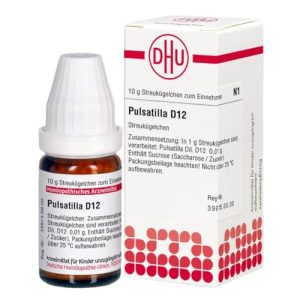 Globuli DHU Pulsatilla D12 Streukügelchen, 10.0 g