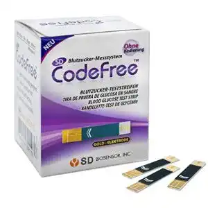 Glukose teststreifen codefree blutzuckerteststreifen 50 stueck