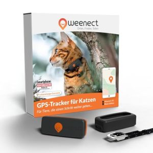 GPS für Katzen Weenect XS für Katzen - NEU Mini GPS-Tracker - gps fuer katzen weenect xs fuer katzen neu mini gps tracker