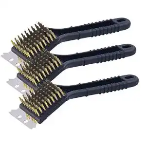 Grillbuerste messing pearl grillbuerste 3er set