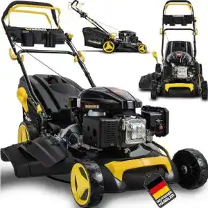 Grizzly rasenmaeher craftfull premium benzin cr 196 10