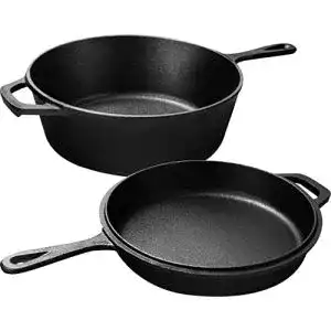 Gusseisen pfanne kichly vorgewuerzter dutch oven feuertopf