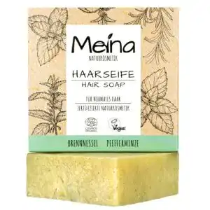 Haarseife meina naturkosmetik bio brennnessel pfefferminze