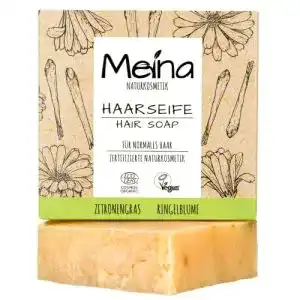 Haarseife meina naturkosmetik bio zitronengras ringelblume