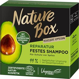 Haarseife Nature Box festes Shampoo Reparatur (85 g)