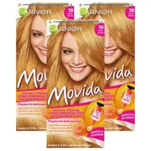 Haartoenung blond garnier toenung pflege creme intensiv toenung